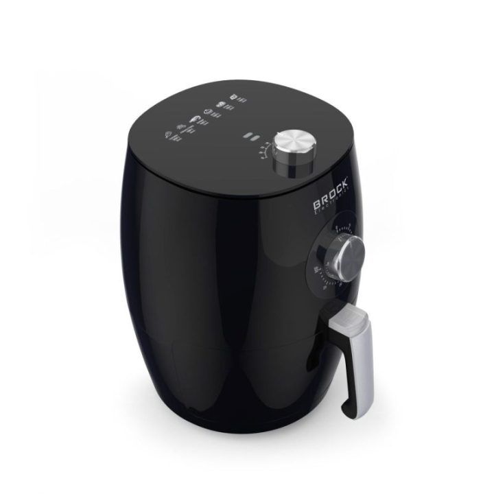 Brock AFM 3501 BK oro gruzdintuvė, 3,5 l, juoda
