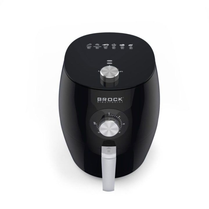 Brock AFM 3501 BK oro gruzdintuvė, 3,5 l, juoda