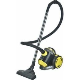 Brock BVC 8056 YT cikloninis dulkių siurblys be maišelio, 800 W, juodas/geltonas