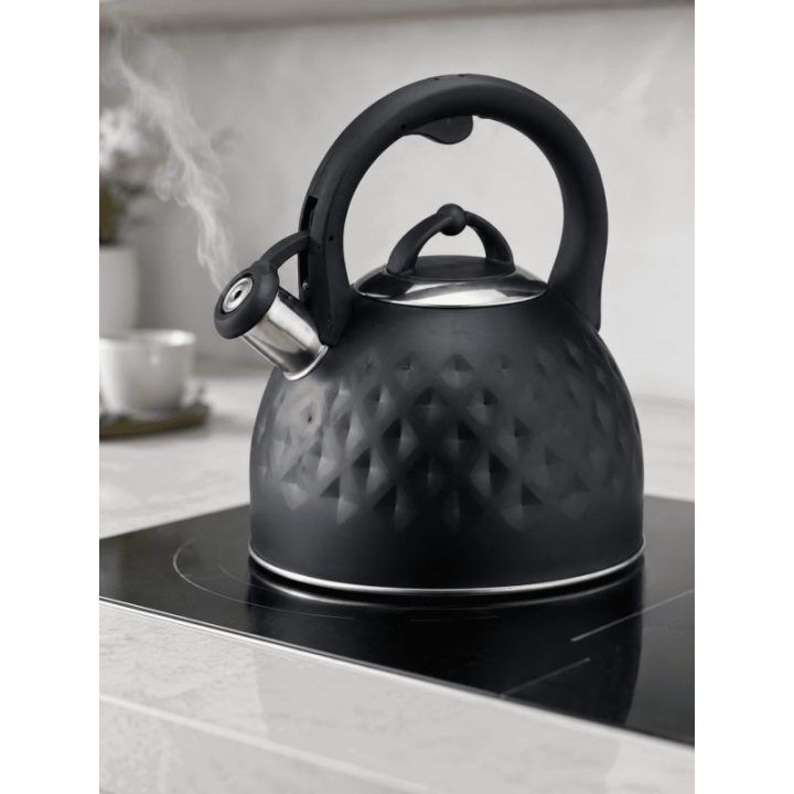 Brock La Cuisinette MWK 002 BK virdulys, 2,7 l, juodas / plienas