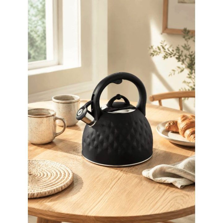 Brock La Cuisinette MWK 002 BK virdulys, 2,7 l, juodas / plienas