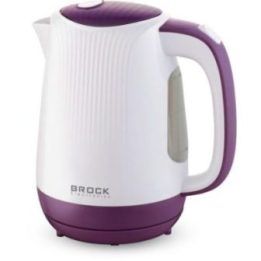 Brock WK 08 PR elektrinis virdulys 1,7 l, 2000 W, baltas/violetinis