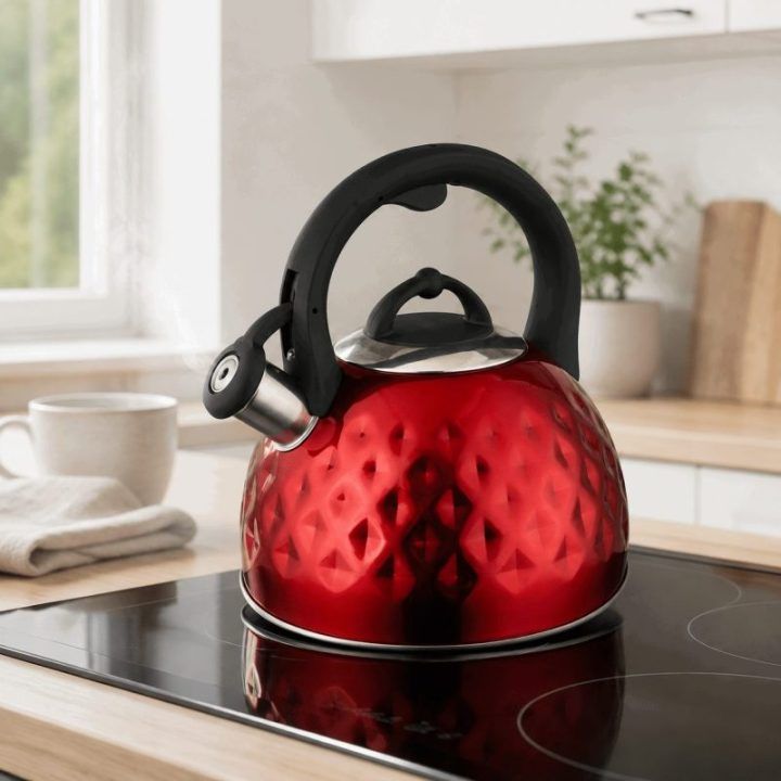 Brock La Cuisinette MWK 001 RD virdulys, 2,5 l, raudonas