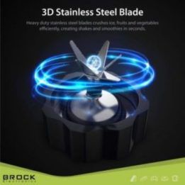 Brock BL 1502 SS stalinis blenderis, 500 W, plieno / juodas