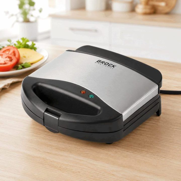 Brock SPM 3006 S sumuštinių keptuvė 750 W, plieninė