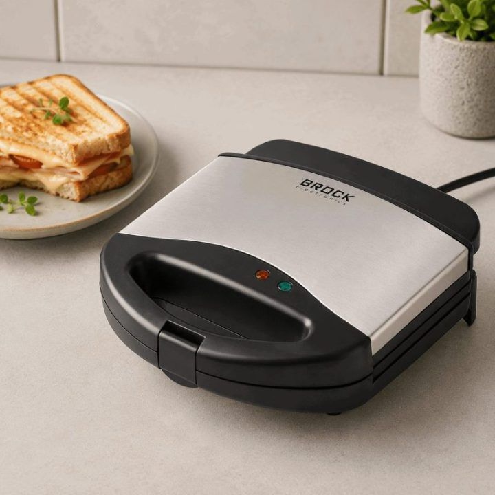 Brock SPM 3006 S sumuštinių keptuvė 750 W, plieninė