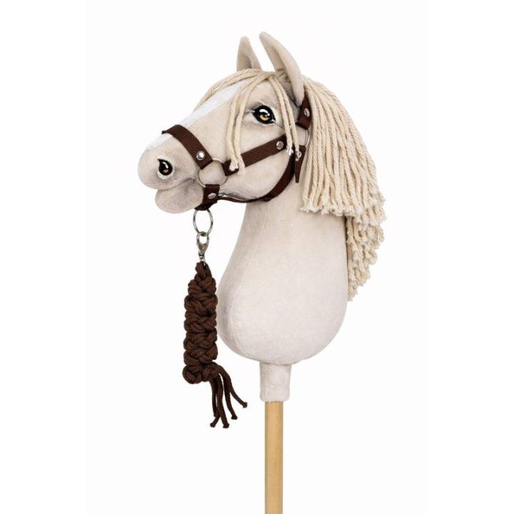Hobby Horse kamanų rinkinys A3 su pavadėliu, rudas