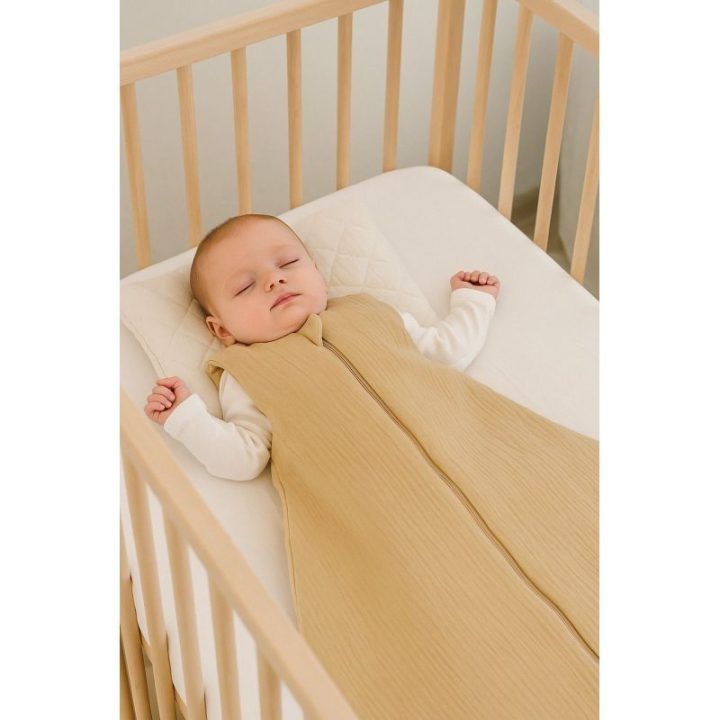 Vasaros kūdikio miegmaišis su kojytėmis My Sweet Baby, camel, TOG 1.0