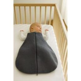Muslino kūdikio miegmaišis 6–12 mėn. M, TOG 1.0, antracito spalvos My Sweet Baby