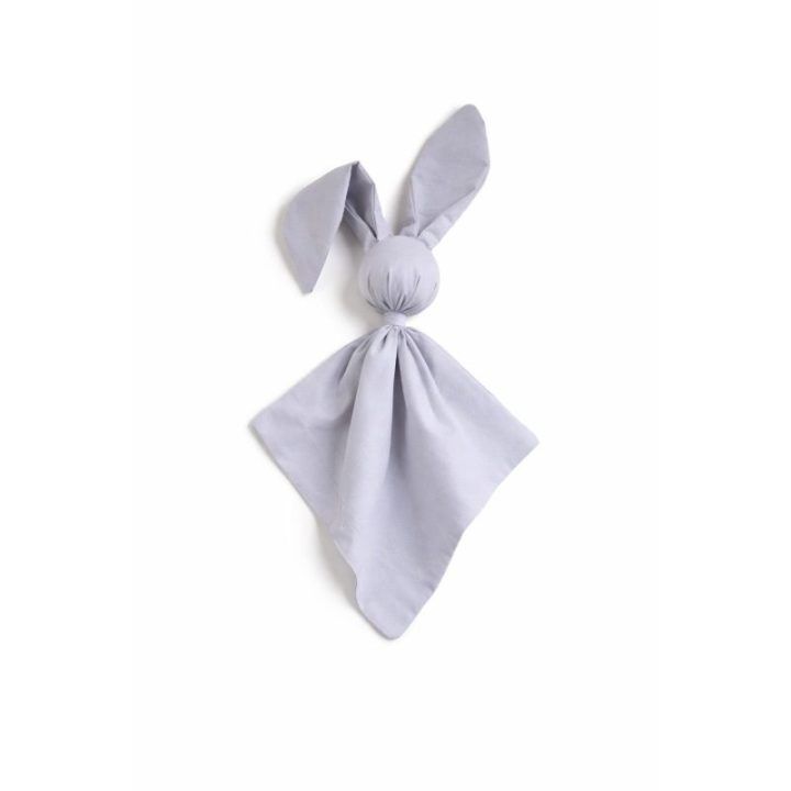 Minkštas kramtukas-bunny medvilninis pilkas DOUDOU