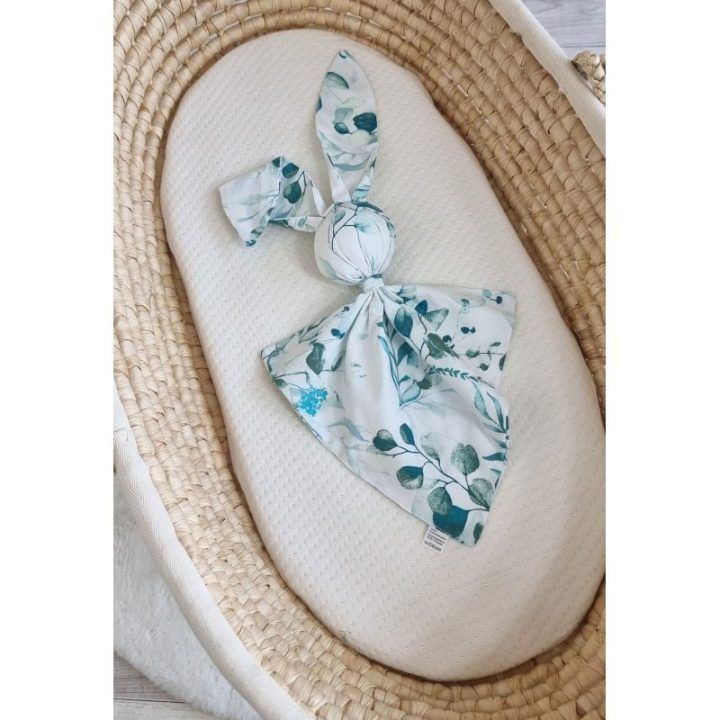 Minkštas zuikio žaisliukas - migdukas DOUDOU Eucaliptus mint