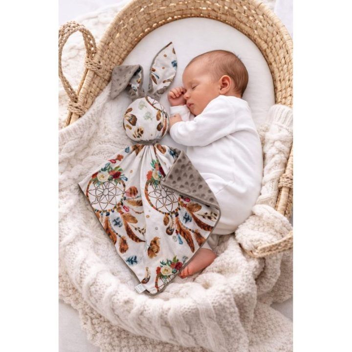 Minkštas žaislas zuikutis DOUDOU Dream Catchers, rudas
