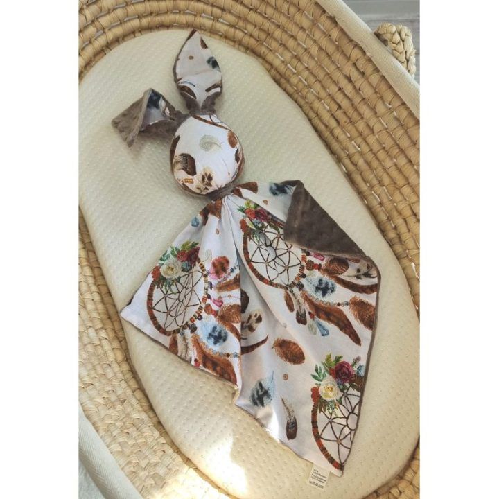 Minkštas žaislas zuikutis DOUDOU Dream Catchers, rudas