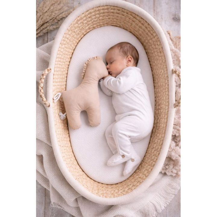 Minkštas pirmasis žaislas arkliukas Lucky Horse Beige