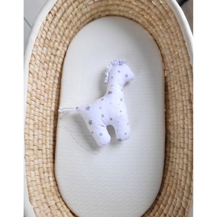 Minkštas pliušinis žaislas arkliukas LUCKY Horse Mini Gray Stars