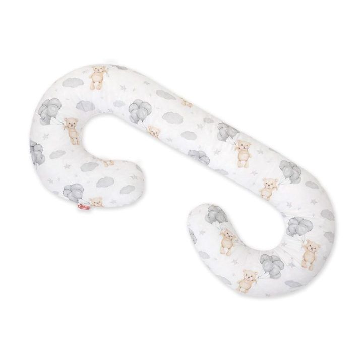 Cotton pakaitinis užvalkalas nėštumo pagalvei C Teddy Bear