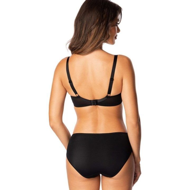 Juoda soft liemenėlė Róża