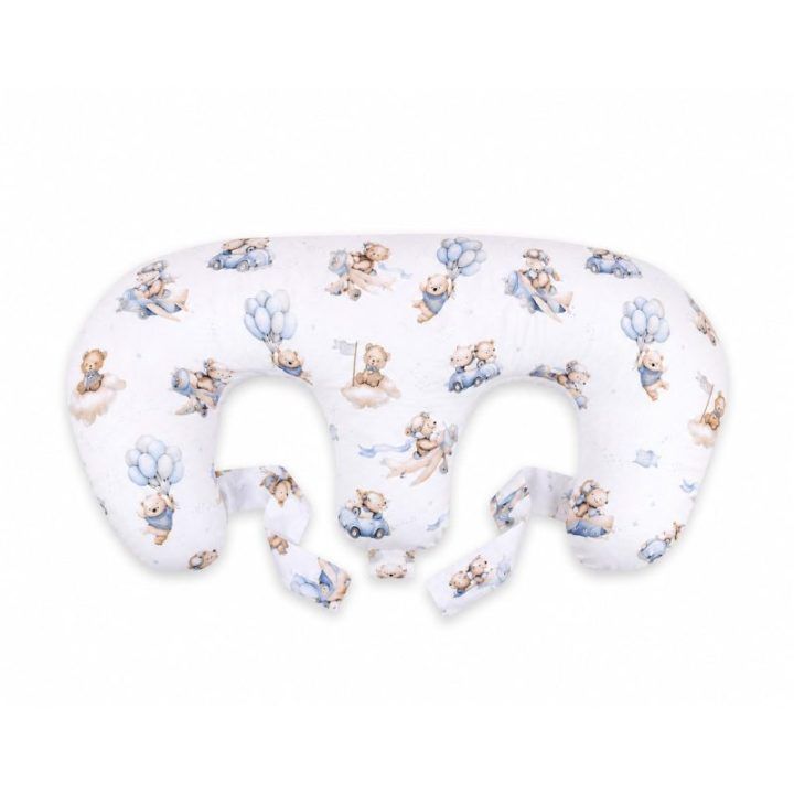 Maitinimo pagalvė dvyniams Blue Sky Bears