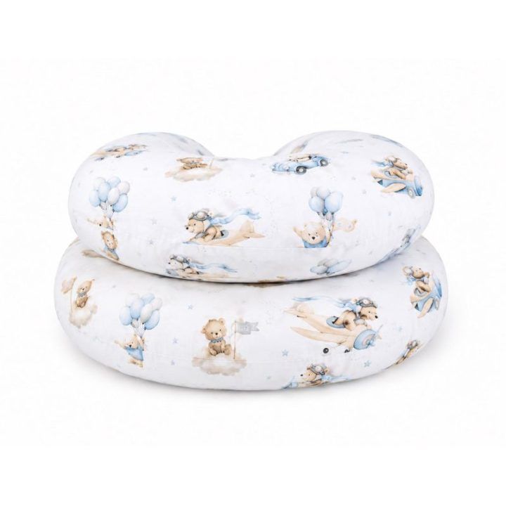 Nėštumo ir maitinimo pagalvė C My Sweet Baby Blue Sky Bears