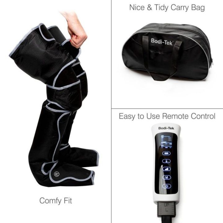 Bodi-Tek Comfort360 oro kompresinis visos kojos masažuoklis