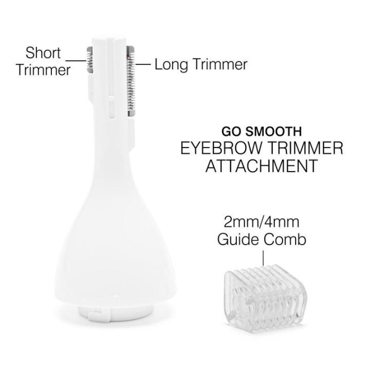 Rio Go Smooth 4-in-1 moteriškas skustuvas ir bikini trimeris, baltas