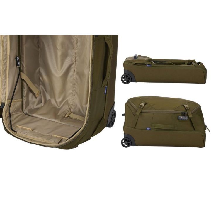 Thule EnRoute Check-In Wheeled Duffel 5612, žalios spalvos