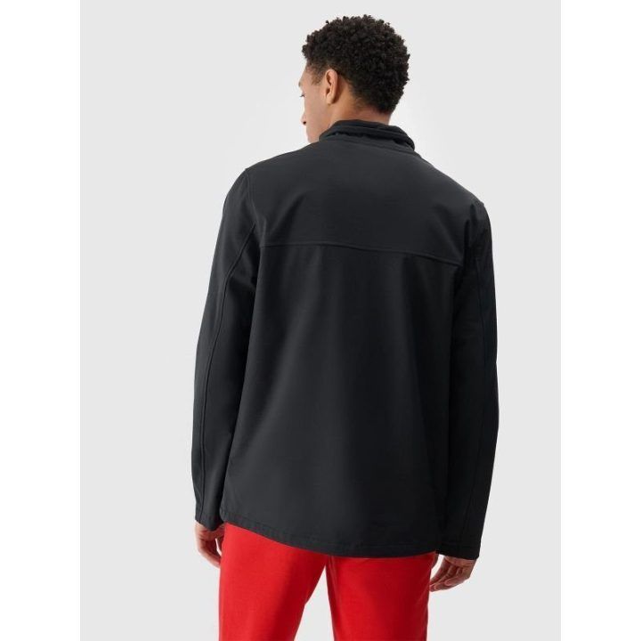 Vyriška softshell striukė 4F su NeoDry 5000 membrana, juoda