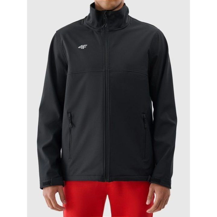 Vyriška softshell striukė 4F su NeoDry 5000 membrana, juoda