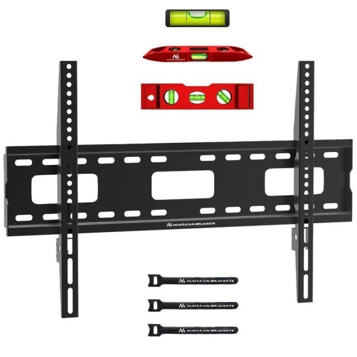 Sieninis TV laikiklis iki 100", 80 kg, VESA 600 × 400
