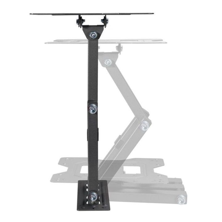 Universalus TV ir monitoriaus sieninis laikiklis 23–43", juodas