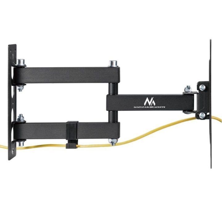 Universalus TV ir monitoriaus sieninis laikiklis 23–43", juodas