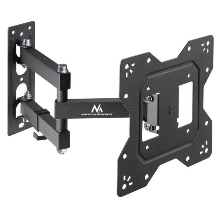 Universalus TV ir monitoriaus sieninis laikiklis 23–43", juodas
