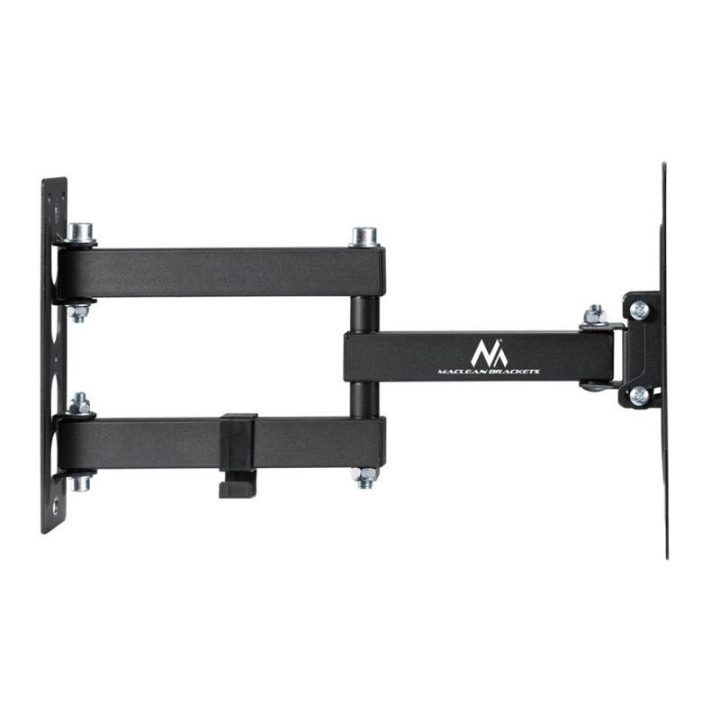 Universalus TV ir monitoriaus sieninis laikiklis 23–43", juodas