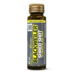 Treniruočių booster Olimp Blackweiler Shred Shot 9 × 60 ml, citrinų ir obuolių skonio