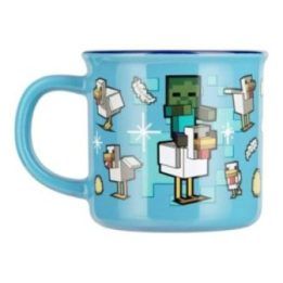 Paladone Minecraft Chicken Jockey termosikeičiantis puodelis, 350 ml