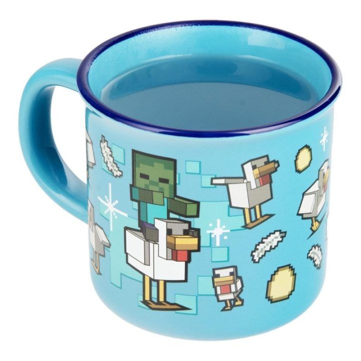 Paladone Minecraft Chicken Jockey termosikeičiantis puodelis, 350 ml