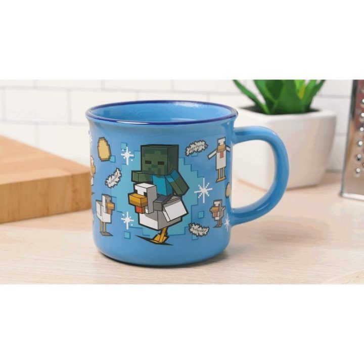 Paladone Minecraft Chicken Jockey termosikeičiantis puodelis, 350 ml