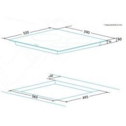 Edesa EIM-6330 HT įmontuojama indukcinė kaitlentė