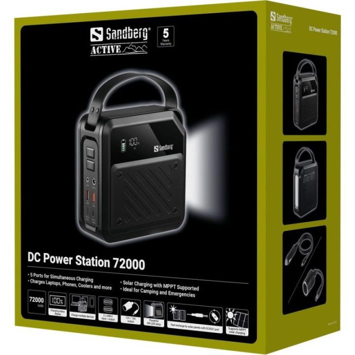 Sandberg Power Station 72000 nešiojama įkrovimo stotelė