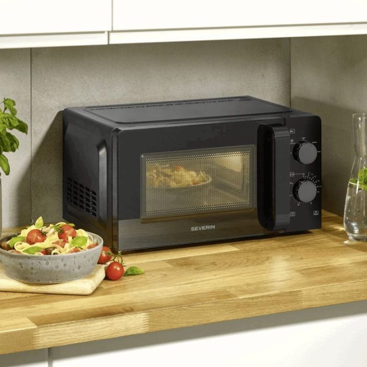 PAVADINIMAS: Severin MW 7580 mikrobangų krosnelė, 700 W, 19 l