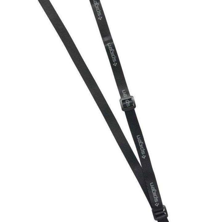 Spigen A601 vandeniui atsparus dėklas telefonams iki 6,9", juodas