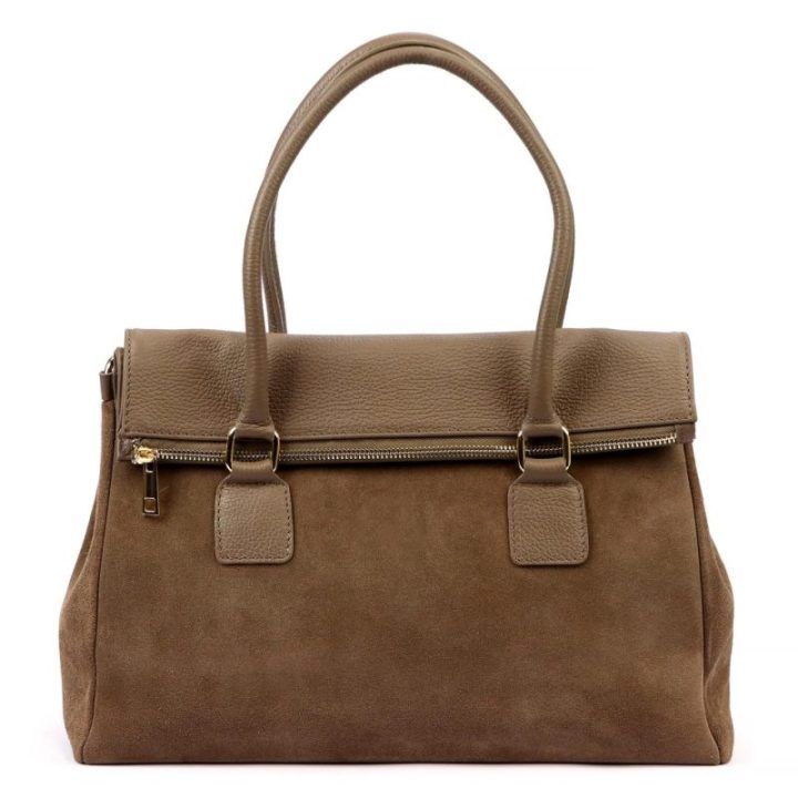 Odinė juoda rankinė kasdienai su užtrauktuku Luka