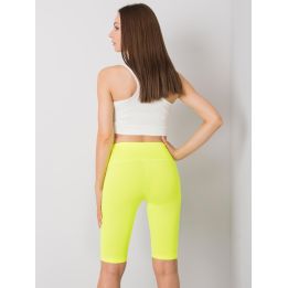 Kojinės fluo geltonos spalvos