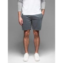 Vyriški tamsiai pilki laisvalaikio šortai Relaxed Fit