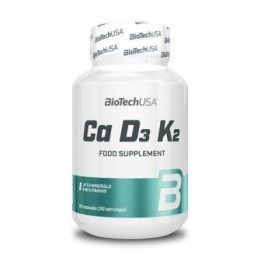 BioTech Ca-D3-K2 90 kapsulių