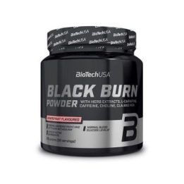 Maisto papildas svorio kontrolei BioTechUSA Black Burn Powder 210 g, greipfrutų skonio