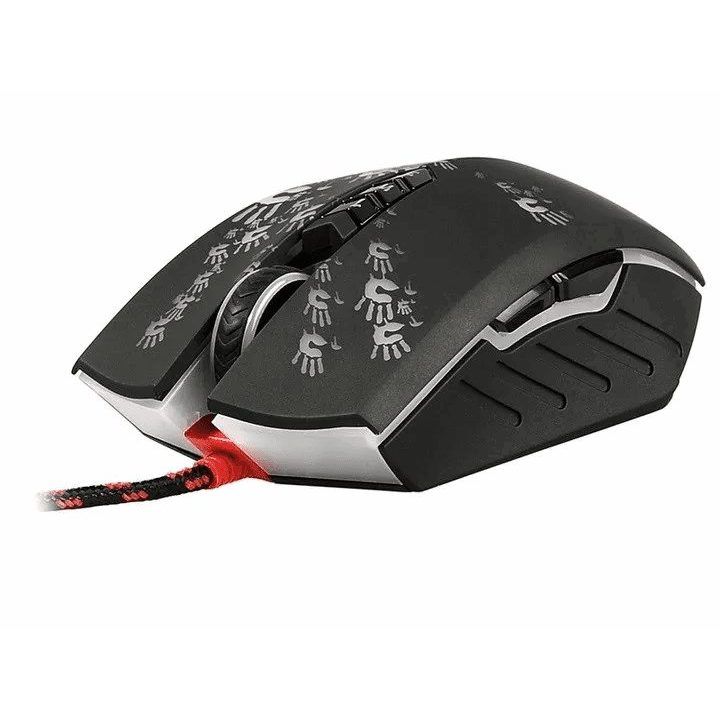 Juoda optinė žaidimų pelė A4Tech Bloody Blazing A60 Activated