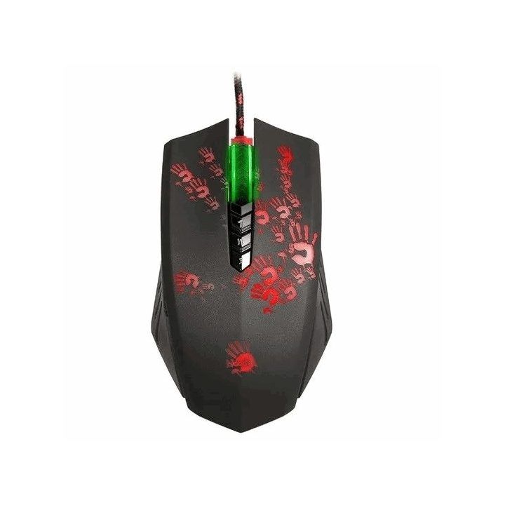Juoda optinė žaidimų pelė A4Tech Bloody Blazing A60 Activated