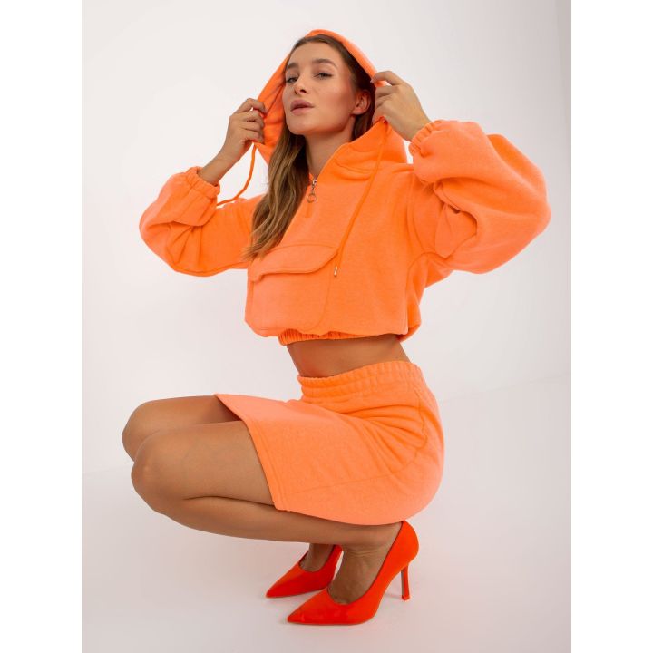 Fluo oranžinės spalvos rinkinys