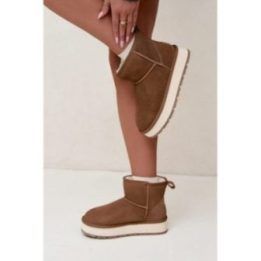 Aulinukai su platforma ir zomšos paviršiumi Step in style